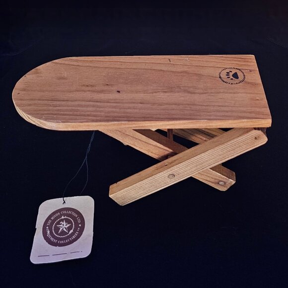 Vintage The Boyds Collection Wooden Ironing Board - Picture 1 of 8